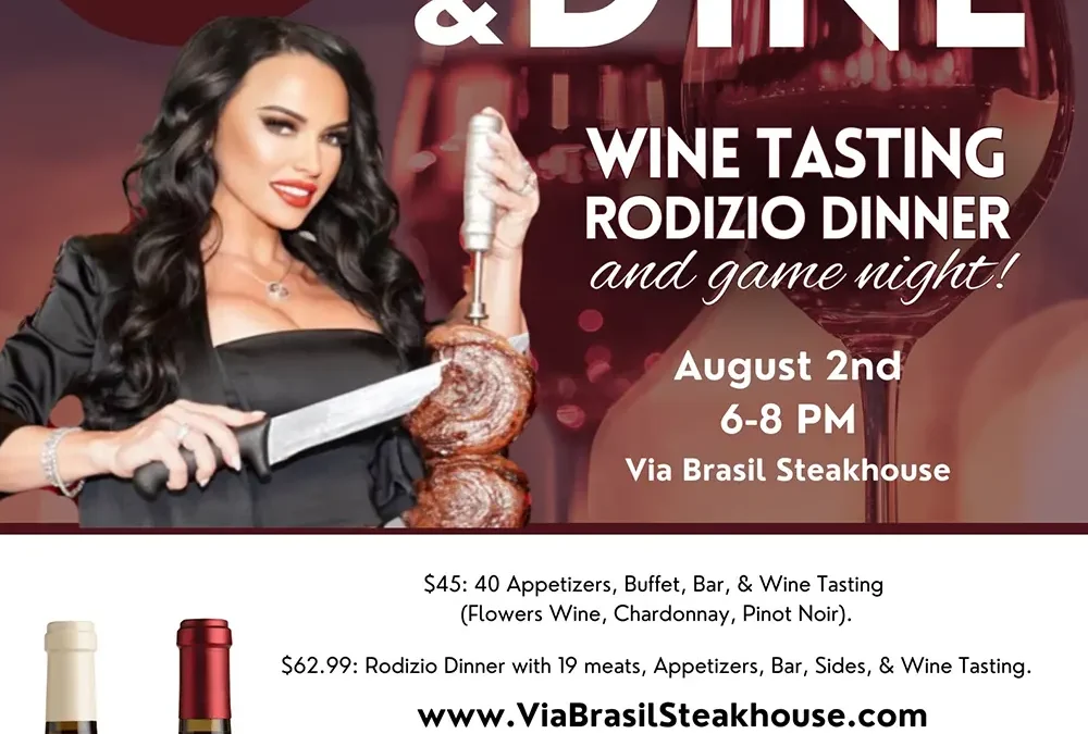 Wine & Dine Press Release Via Brasil